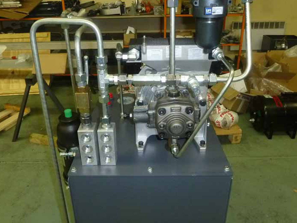 atelier de fabrication de centrale hydraulique