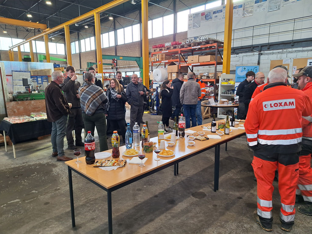 buffet journées porte ouverte TEC-hydro 77