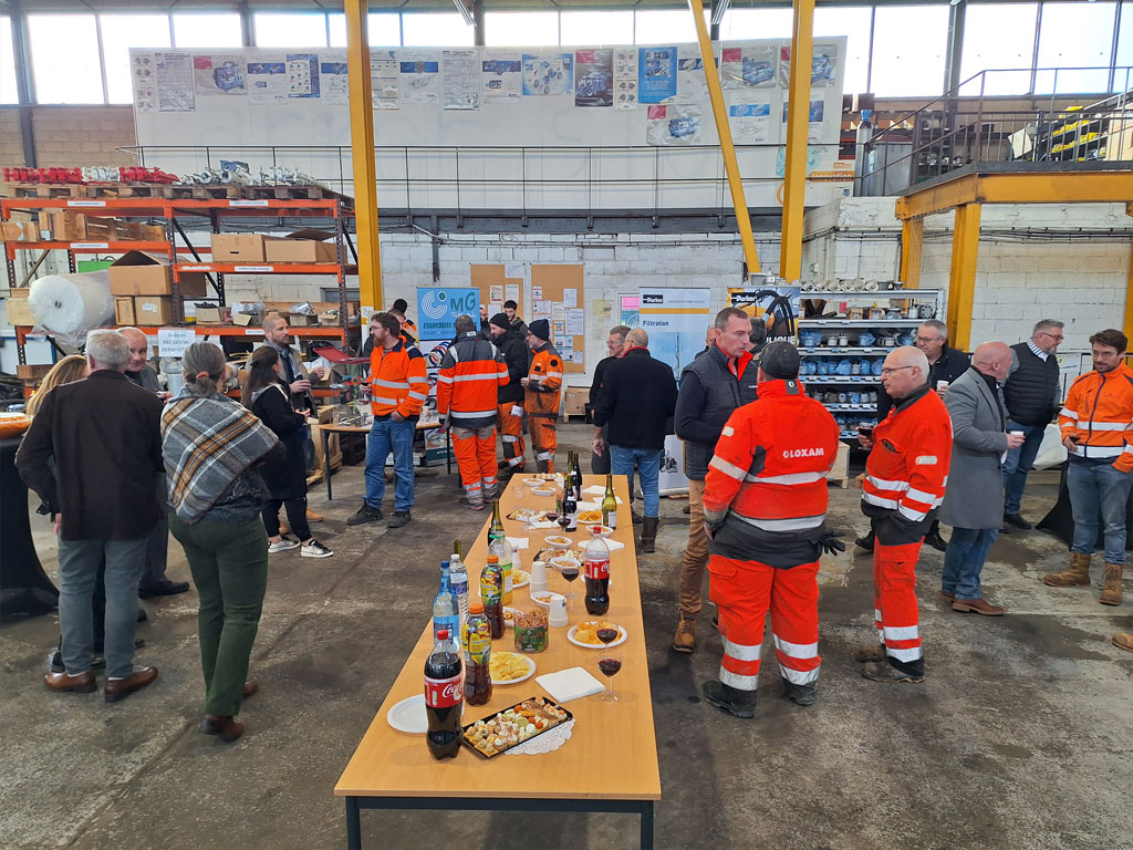 buffet journées porte ouverte TEC-hydro 77