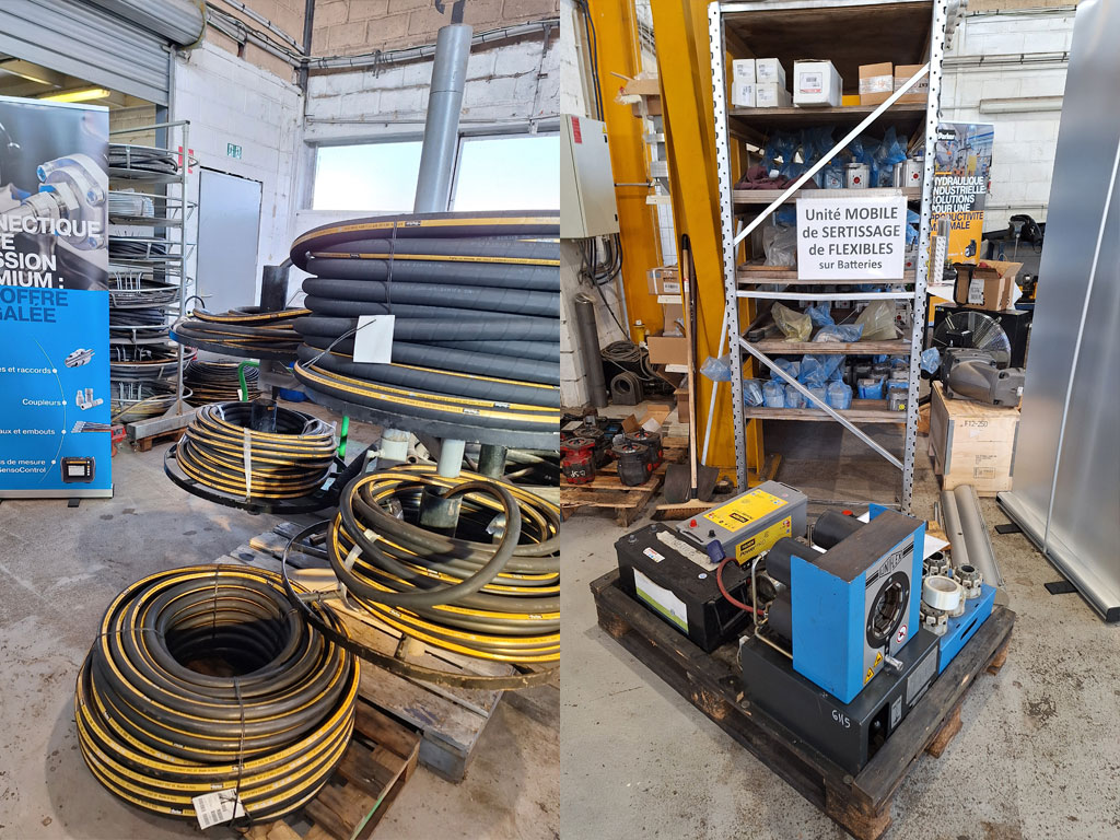 sertissage flexible et joint piston TEC-HYDRO 77