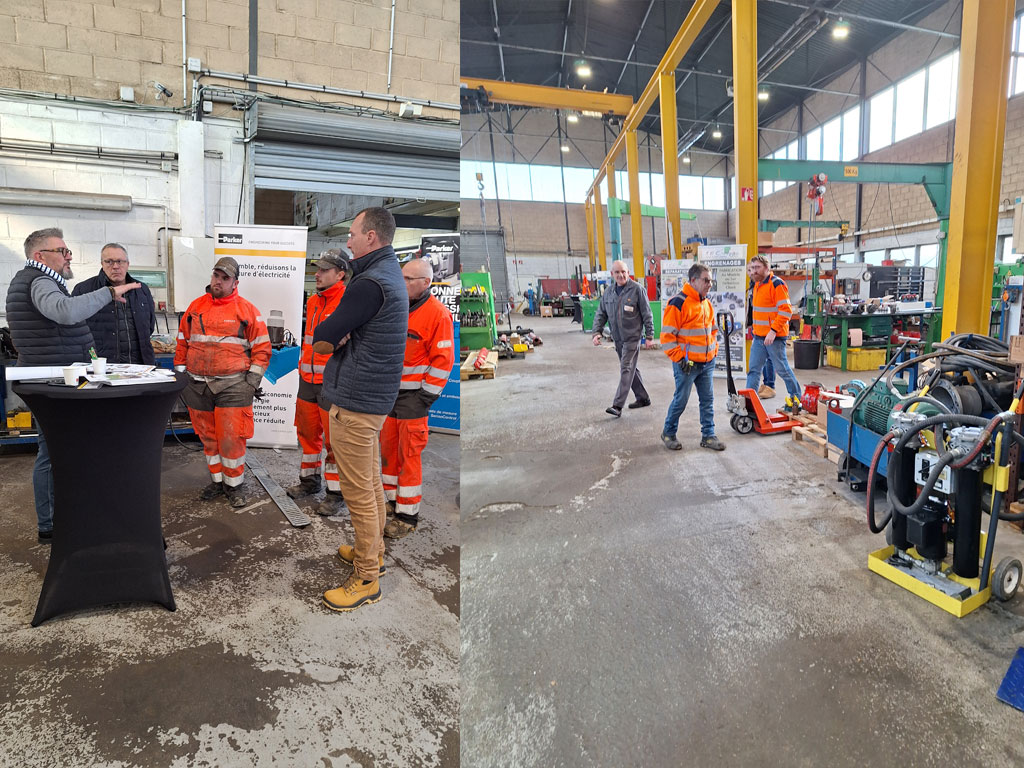 visite atelier réparation TEC-hydro 77